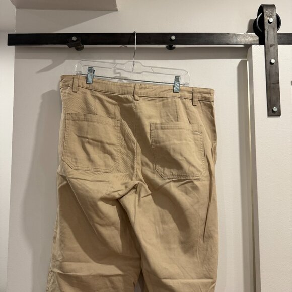 NWT | H&M Cotton Pleated Pants | 14 - Picture 4 of 8